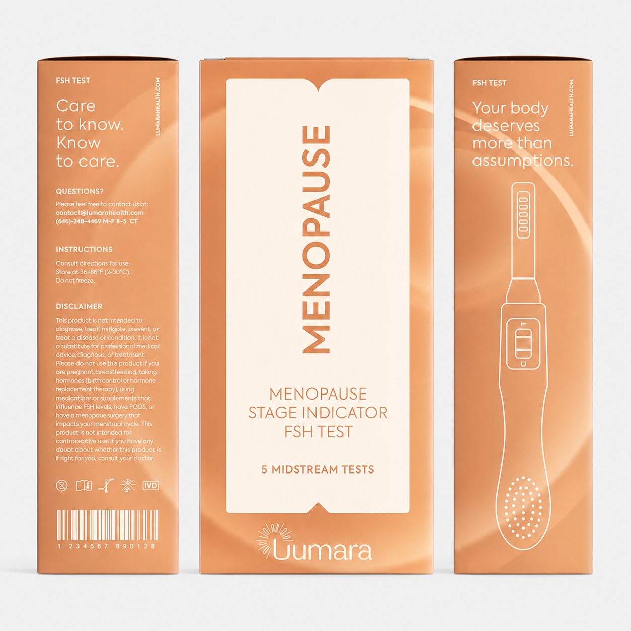FSH Test Kit for Menopause Staging (5 Tests)